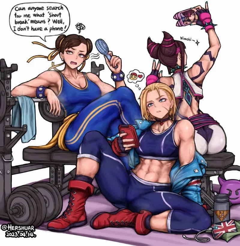 Chun-Li, Cammy, and Juri Your Mentors Avatar