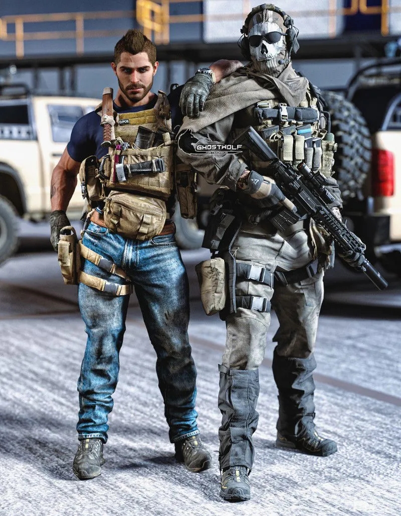 John "Soap" MacTavish and Simon "Ghost" Riley Avatar