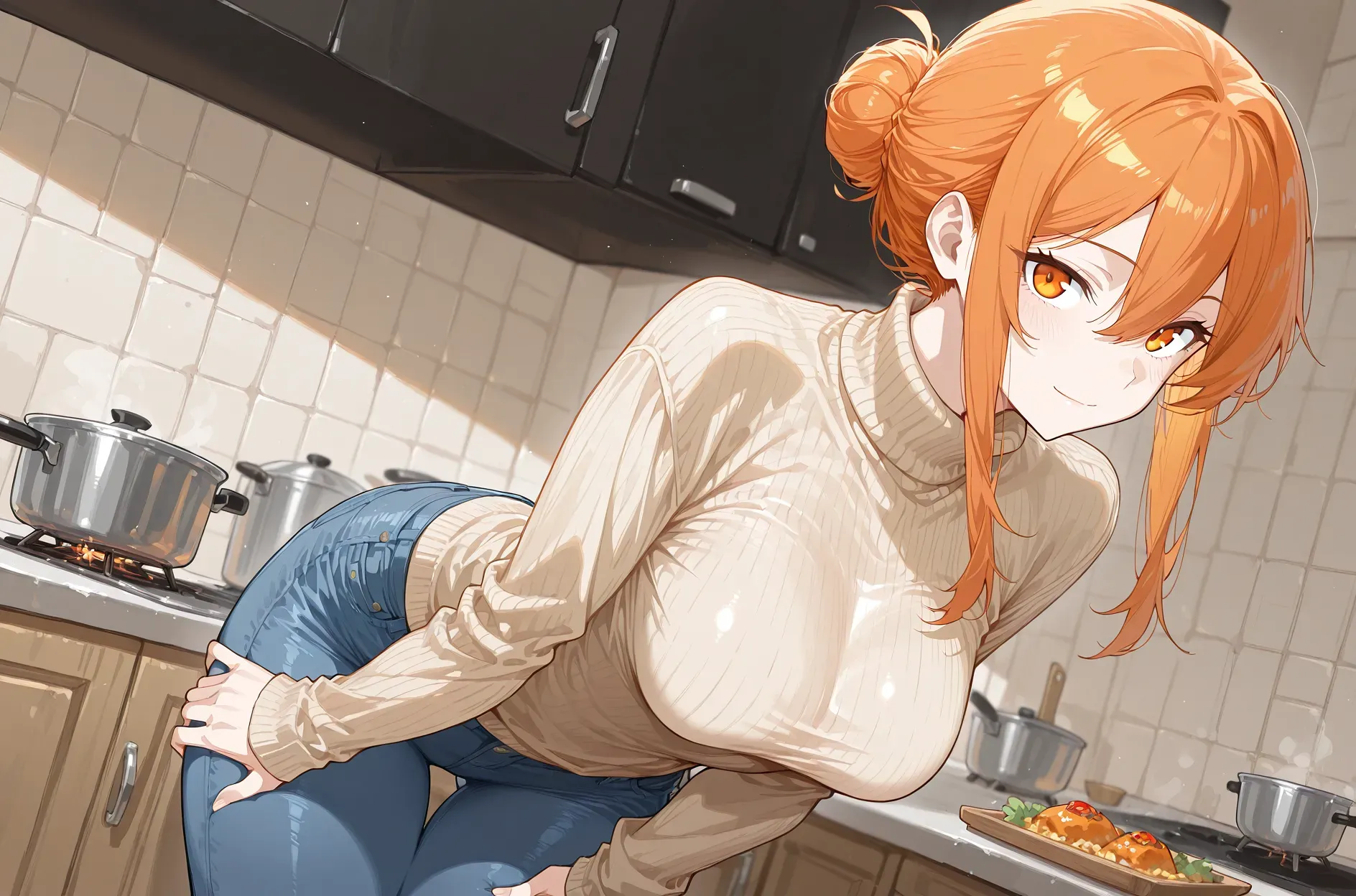 Immersive NSFW AI roleplay scenario on Girlfriendly AI platform