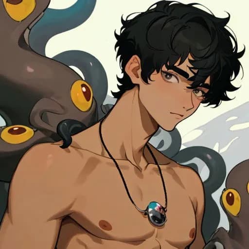 Caspian The Octopus Merman