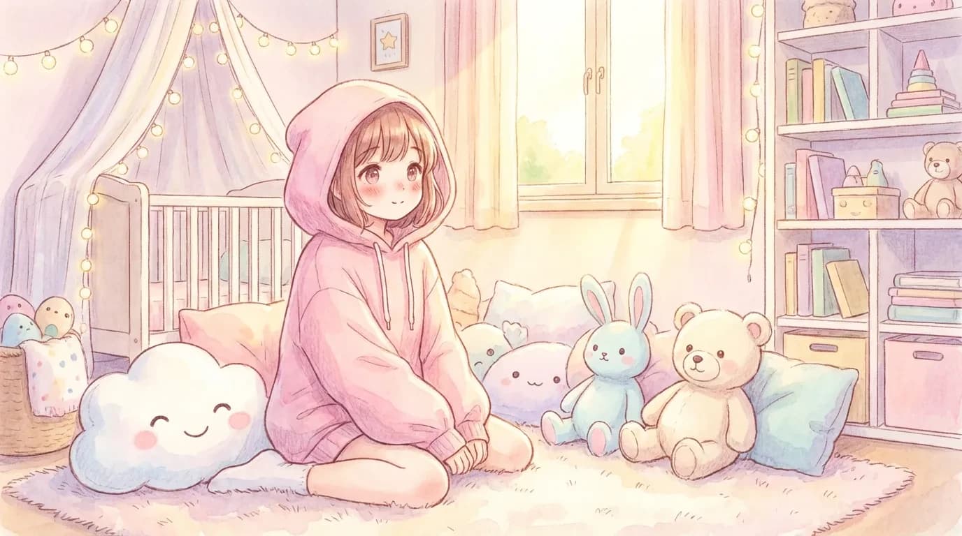 Immersive little space and caregiver AI scenarios on Girlfriendly AI