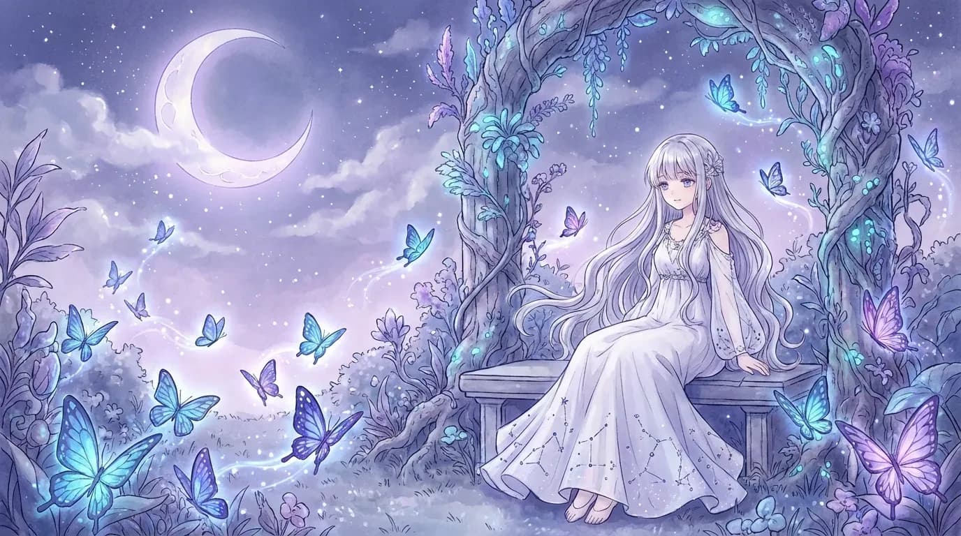 AI anime character chat interface showing immersive conversation with a hentai-style companion