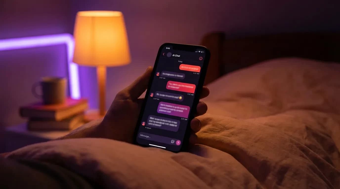 Uncensored dirty AI chat conversation showing explicit dialogue on Girlfriendly AI