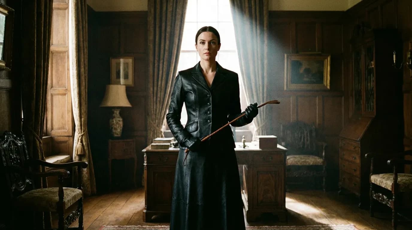 Custom dominant AI character creation interface on Girlfriendly AI