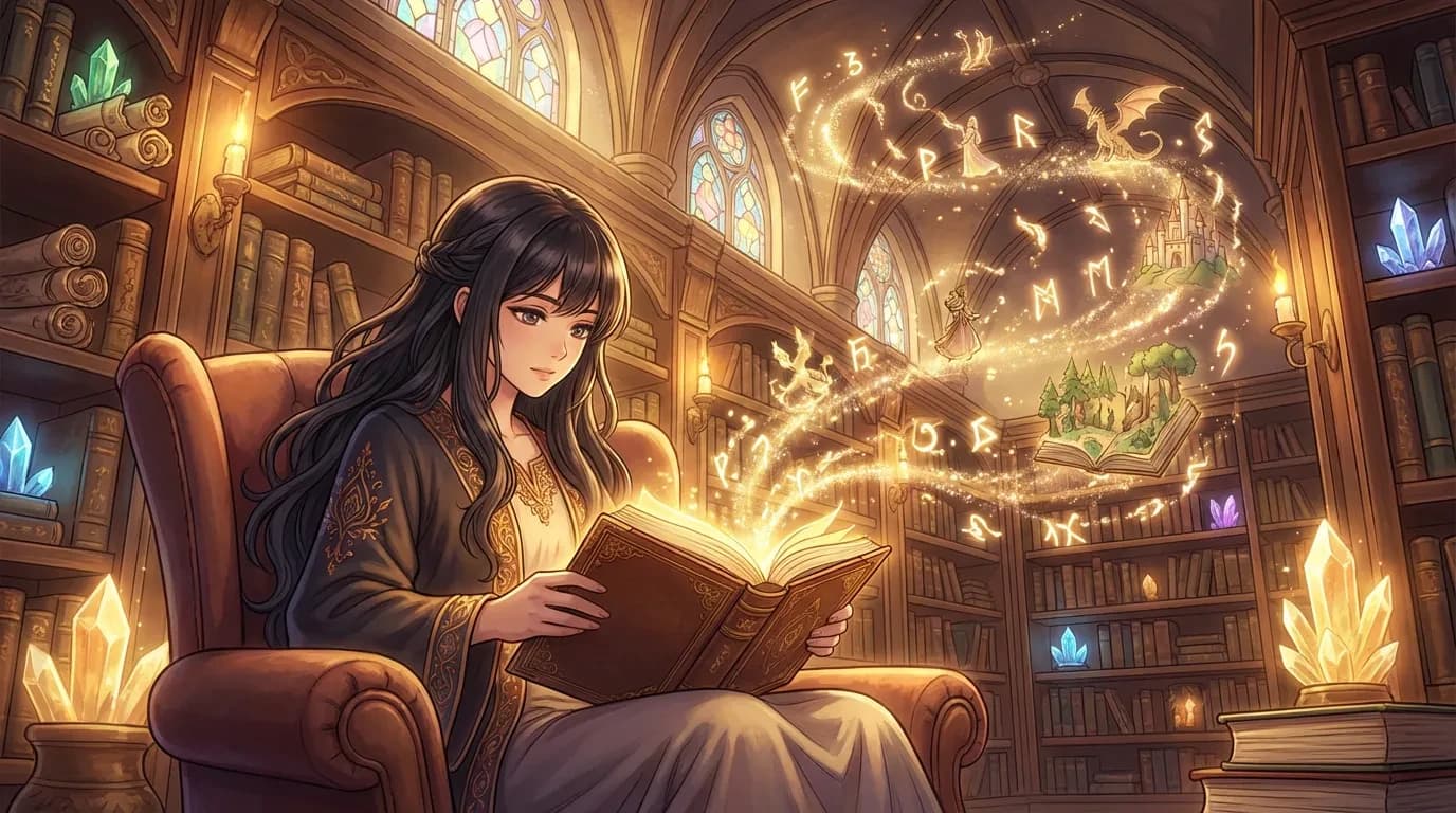 AI-generated creative writing scene representing the NSFW AI story generator on Girlfriendly AI