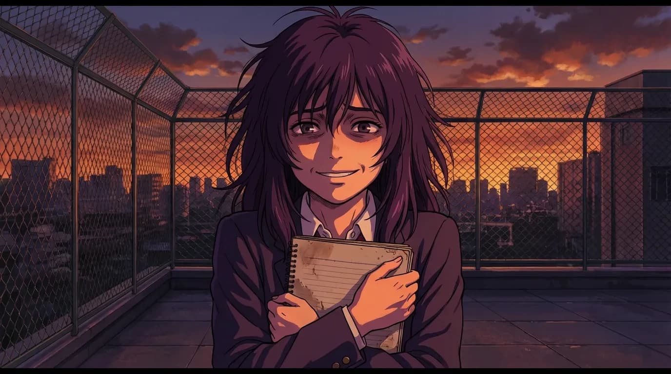 Yandere AI girlfriend showing intense devotion, representing possessive love roleplay on Girlfriendly AI